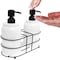 Blue Donuts 2 Piece Soap and Lotion Dispenser Set With Metal Rack BD3928105 - alternate 7